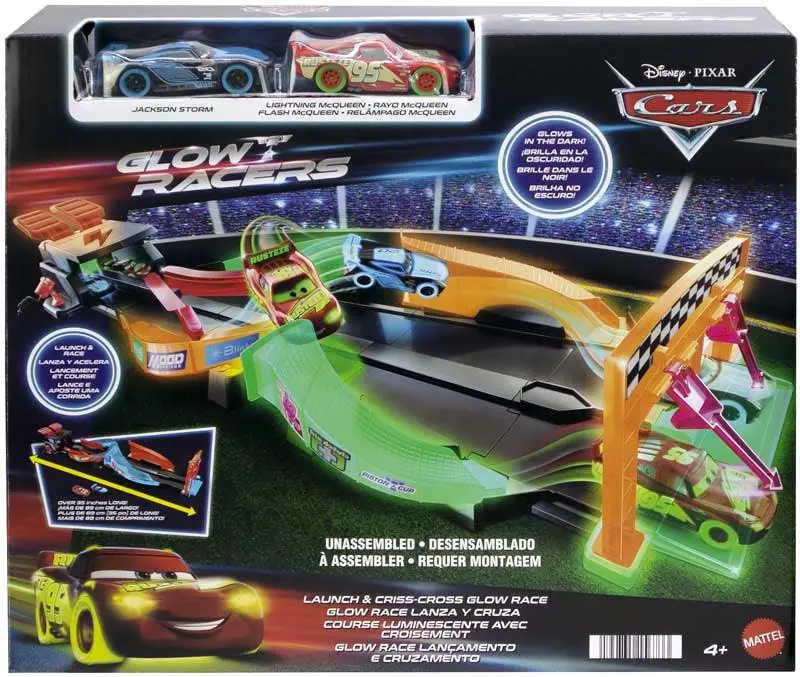 Disney Pixar Cars Night Racing Track Set 1