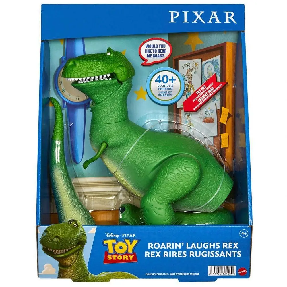 Disney Pixar Toy Story Roarin' Laughs Rex Figure 1