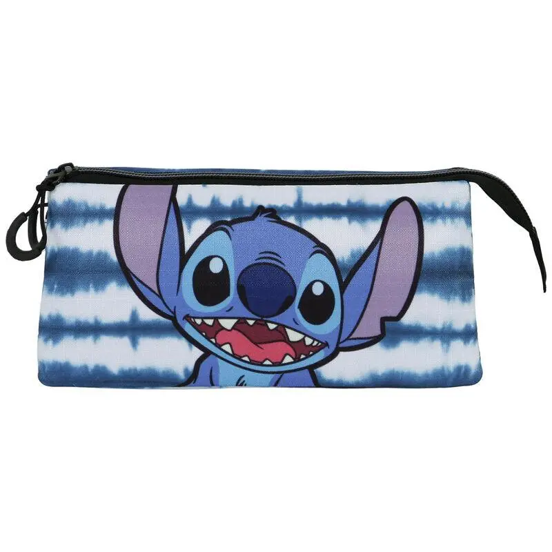 Disney Stitch Eco Triple Pencil Case 1