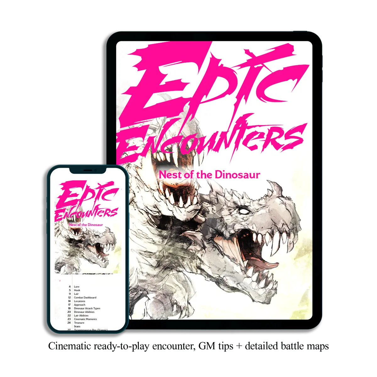 Epic Encounters: Nest Of The Dinosaur (Pdf) 1