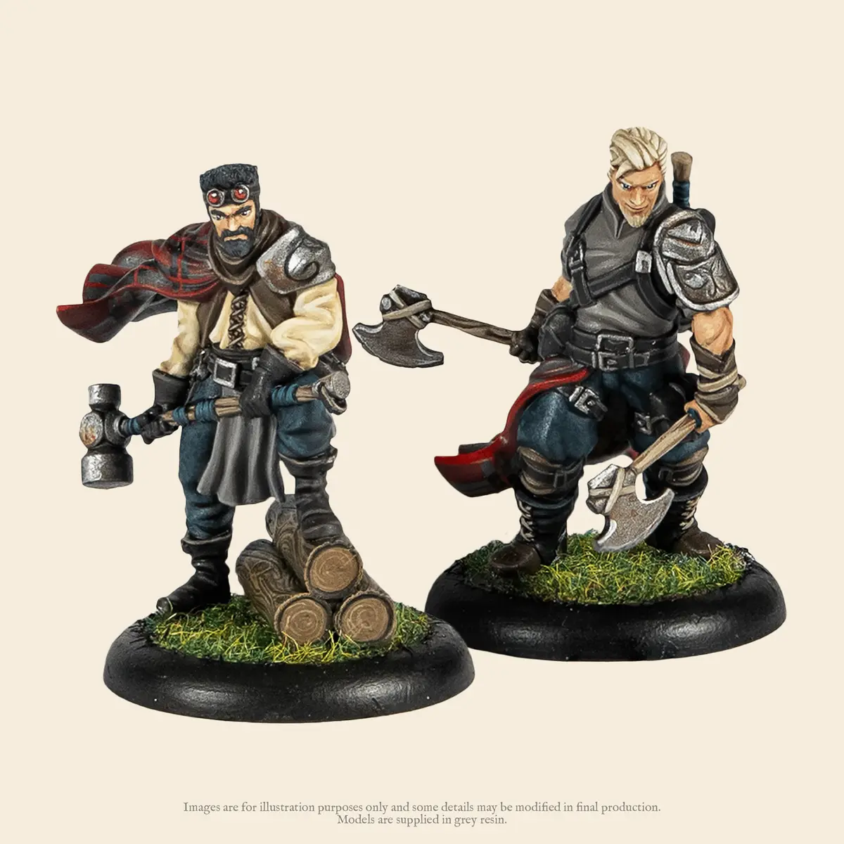 Guild Ball - Lumberjacks Flint & Mallet Crossover Pack 1