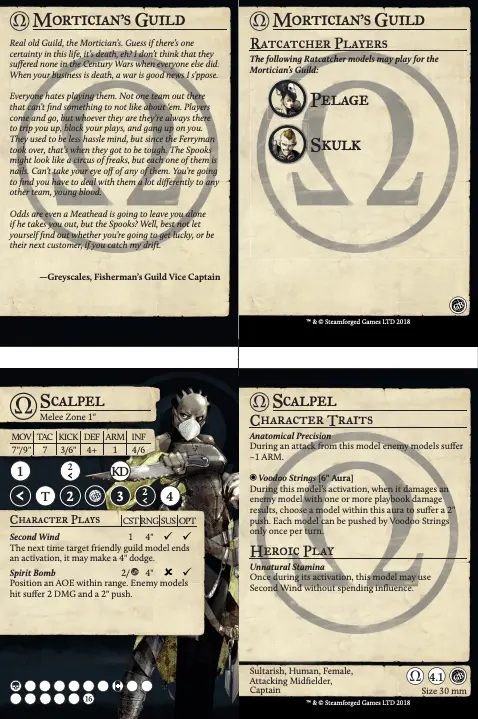 Guild Ball Mortician's Guild Cards S4 Print-Friendly (Pdf) 1