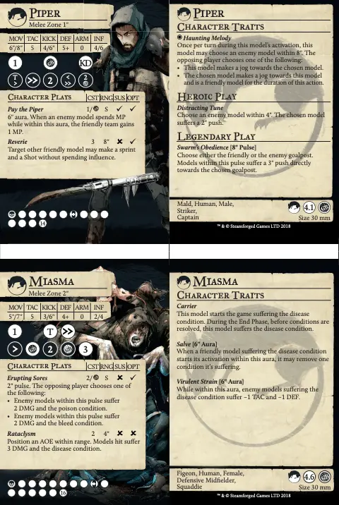 Guild Ball Ratcatcher's Guild Cards S4 Print-Friendly (Pdf) 1