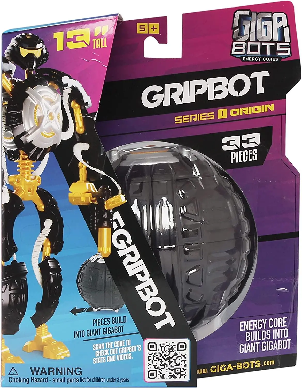 Giga Bots Energy Core Gripbot 13-Inch Transformer 1