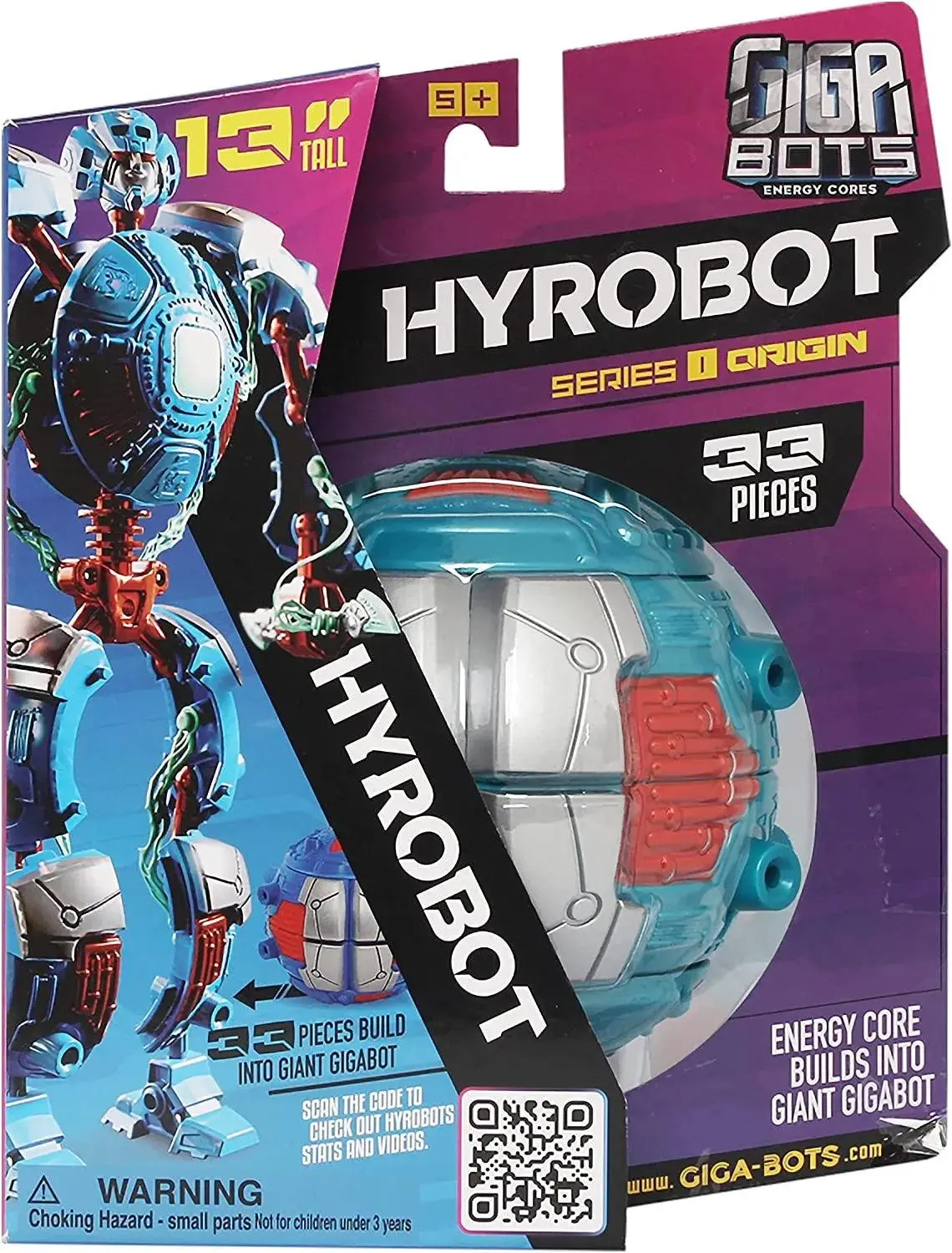 Giga Bots Energy Core Hydrobot Transforming 13-Inch Action Figure 1