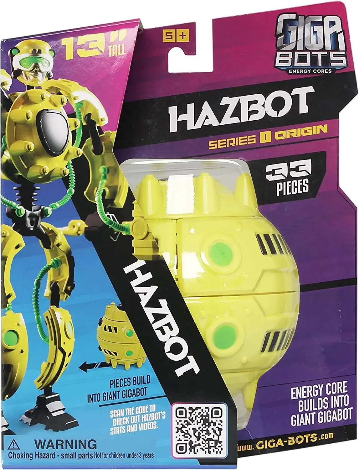 Giga Bots Energy Core Hazbot Transforms Into 13-Inch Action Figure 1