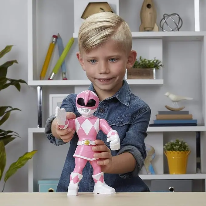 Power Rangers Mega Mighties Pink Ranger Figure 2
