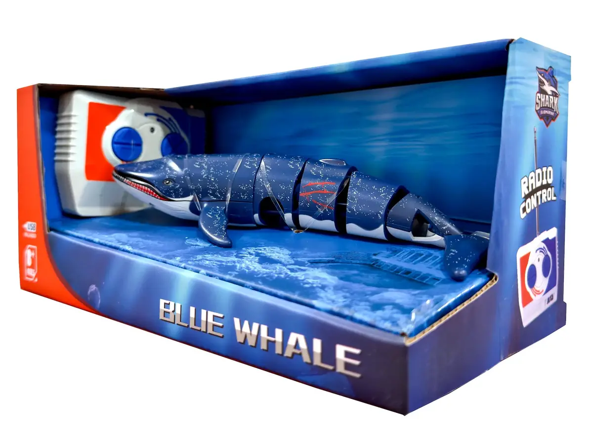 Mini Rc Remote Controlled Whale Boat - Assorted 1