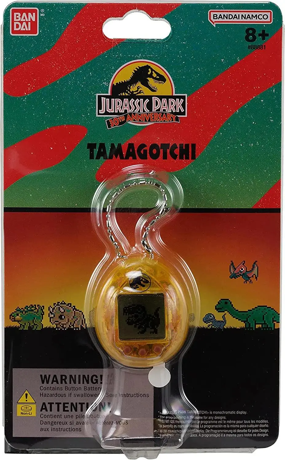 Jurassic World Tamagotchi Nano Amber Vers 1