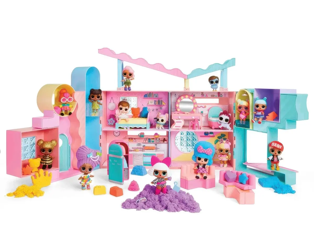 Lol Surprise! Squish Sand Magic House Playset 1