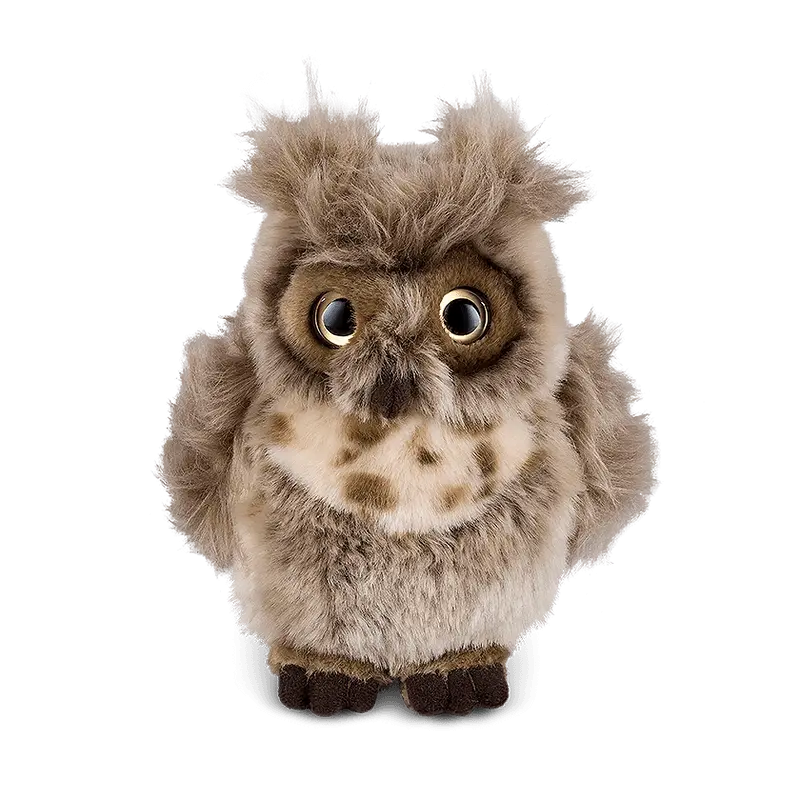 Living Nature Brown Owl Soft Toy 18Cm 1