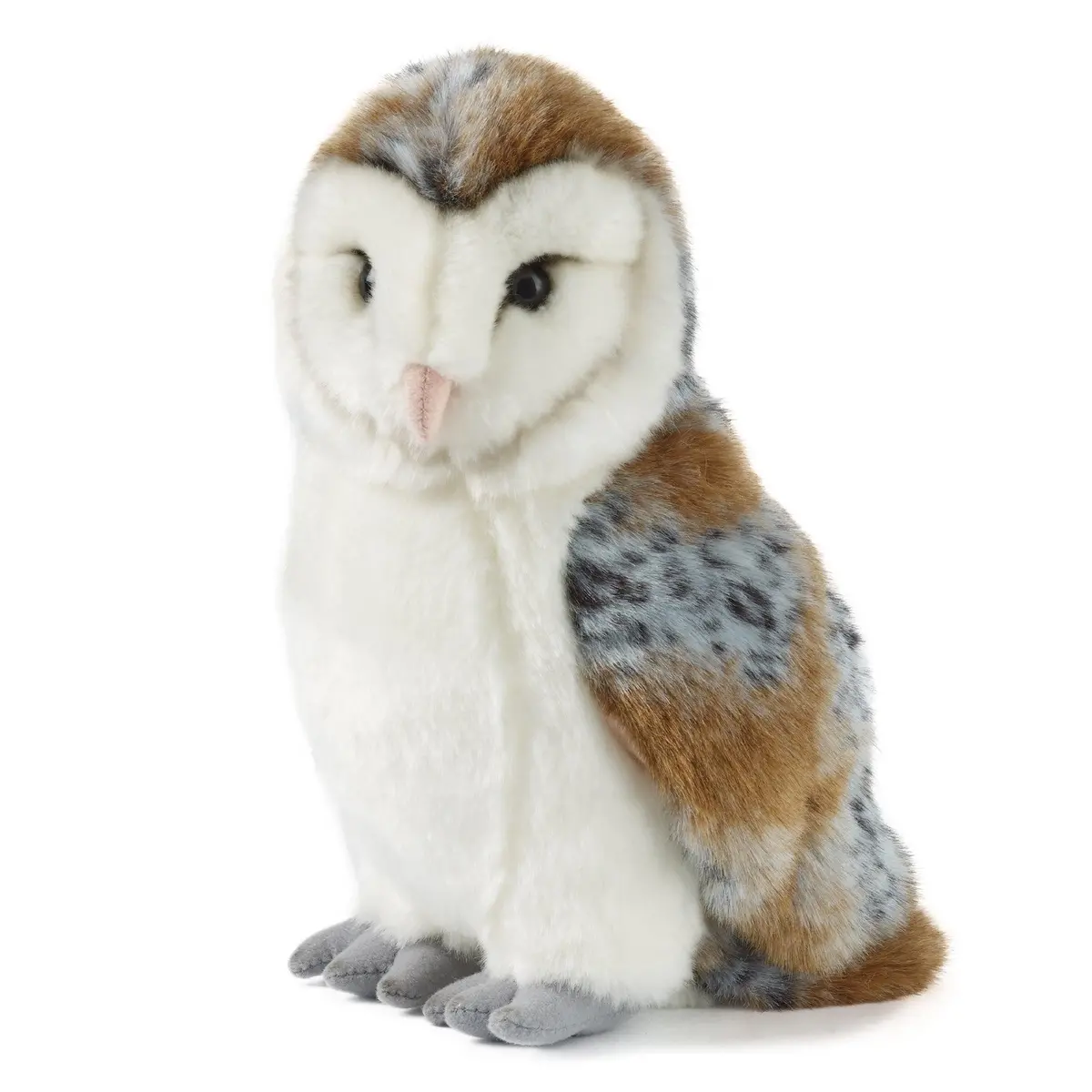 Living Nature Large Barn Owl Soft Toy 25Cm 1