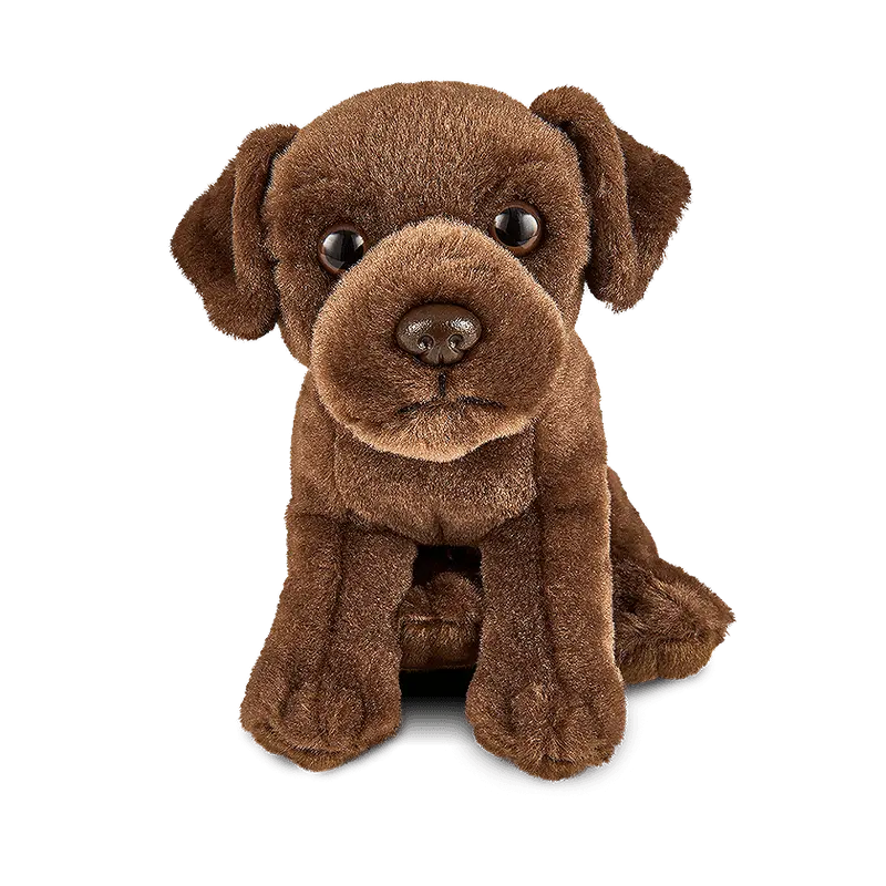 Living Nature Chocolate Labrador Puppy Soft Toy 15Cm 1