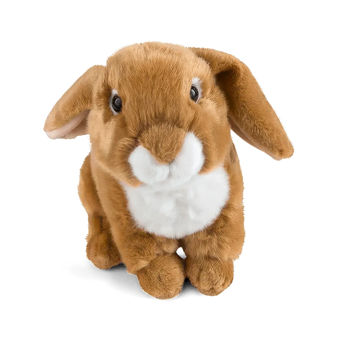 Living Nature Light Brown French Lop-Eared Rabbit 22Cm Plush 1