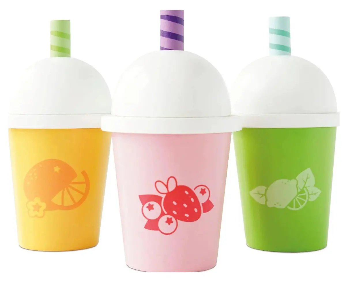 Le Toy Van Children's Wooden Honeybake Smoothie Cup & Juice Set 1