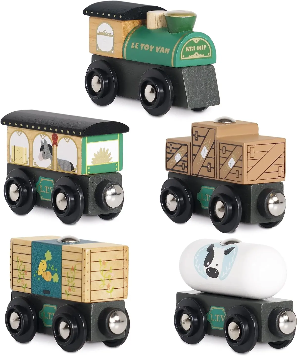 Le Toy Van Tv711 Goods Set Classic Wooden Toy 1