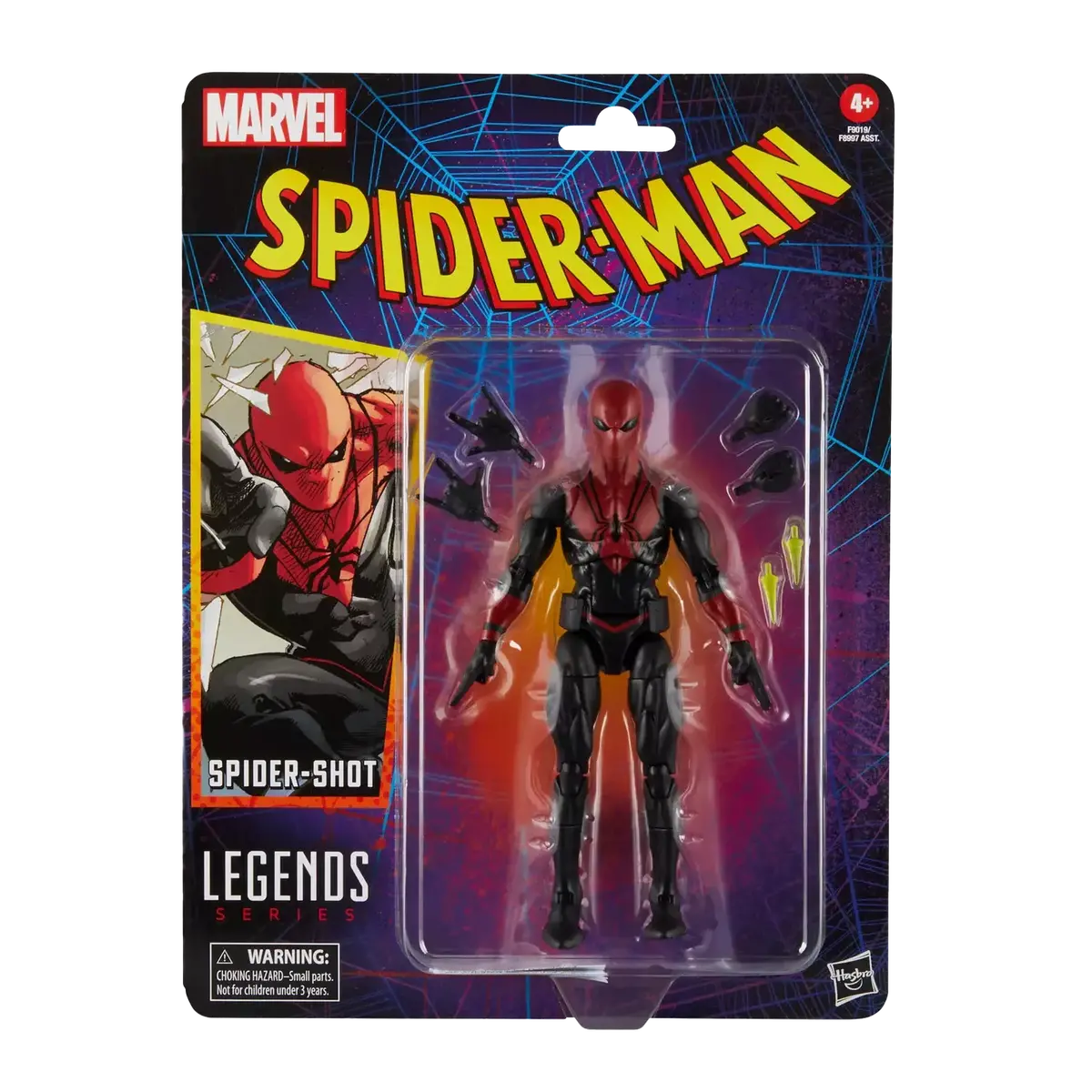 Marvel Legends Series Spider-Shot Action Figure 15Cm 1