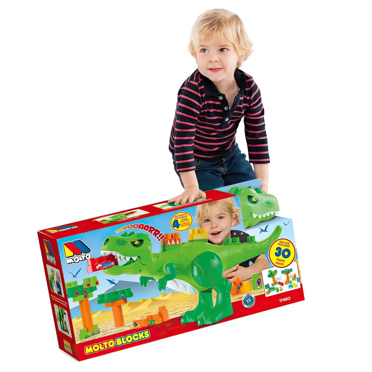 Molto Dino Blocks 30 Pcs 1