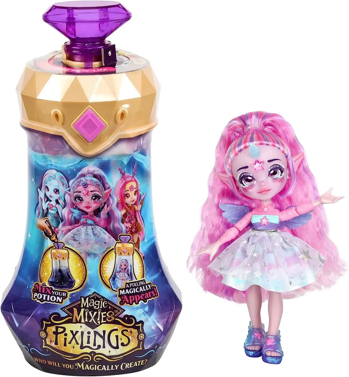 Magic Mixies Pixlings Unia Purple 1