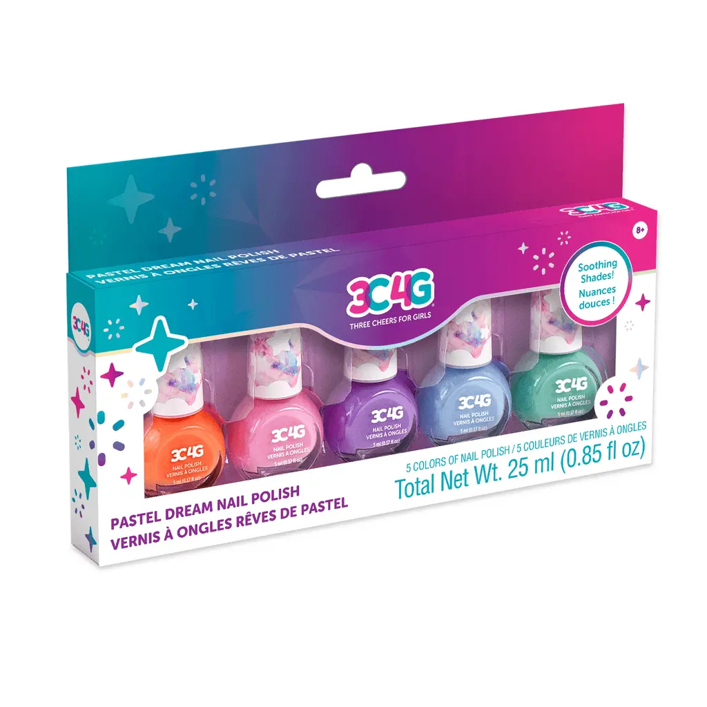 Make It Real 3C4g Pastel Dreams Nail Polish 5Pk 1