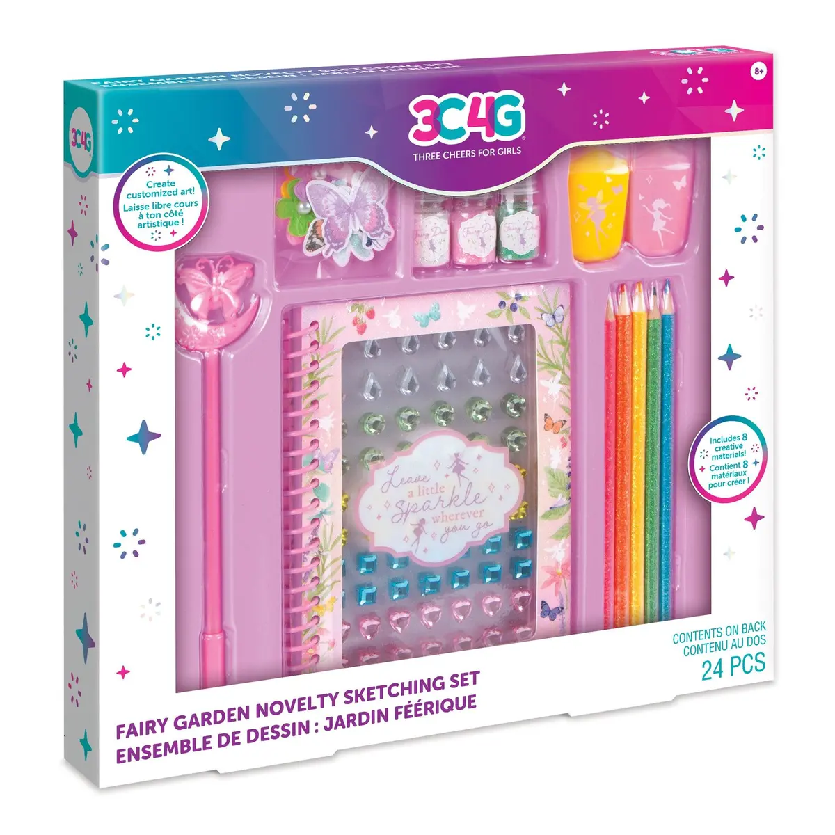 Make It Real Fairy Garden Novelty Sketching Set 1