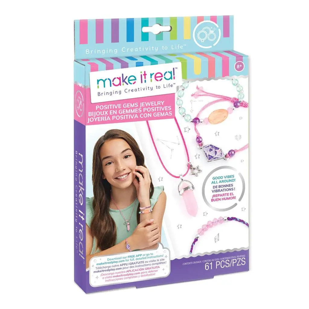 Make It Real 1211 Positive Gems Jewellery Kit 1