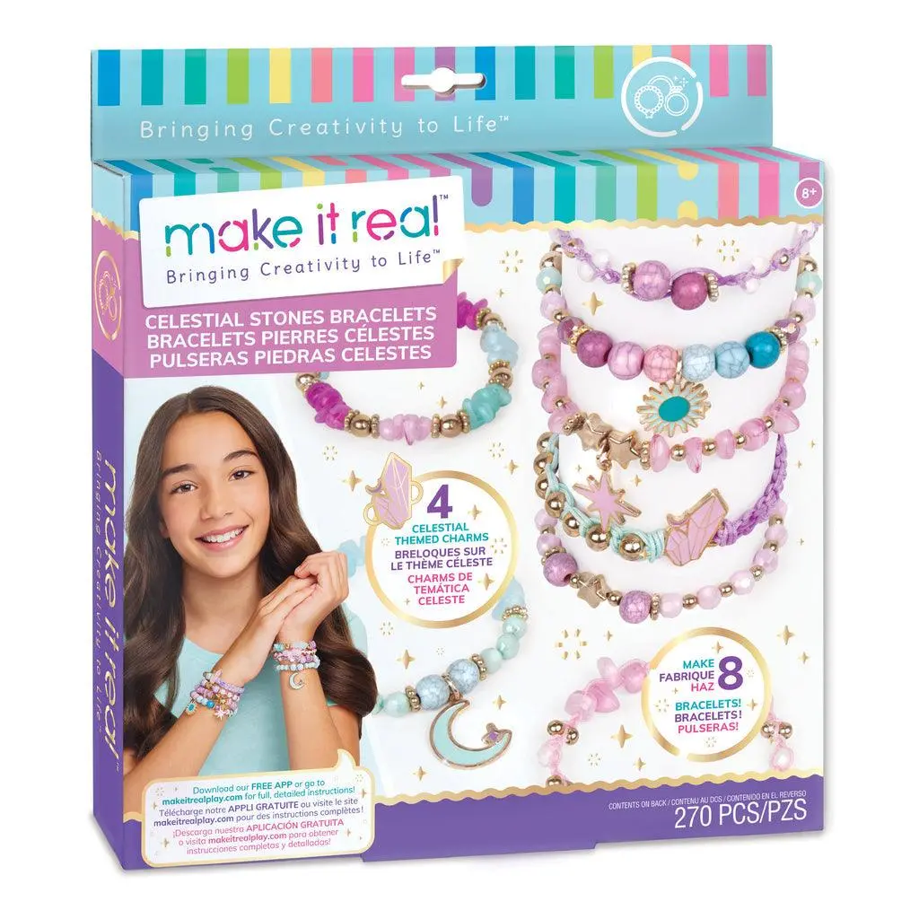 Make It Real 1322 - Celestial Stones Diy Bracelets Kit 1