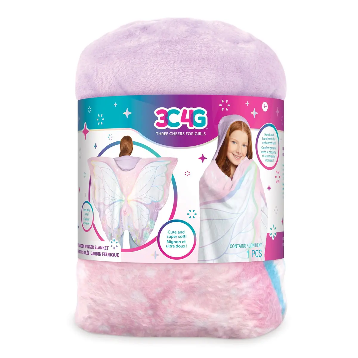 Make It Real 3C4g Fairy Garden Winged Blanket 1