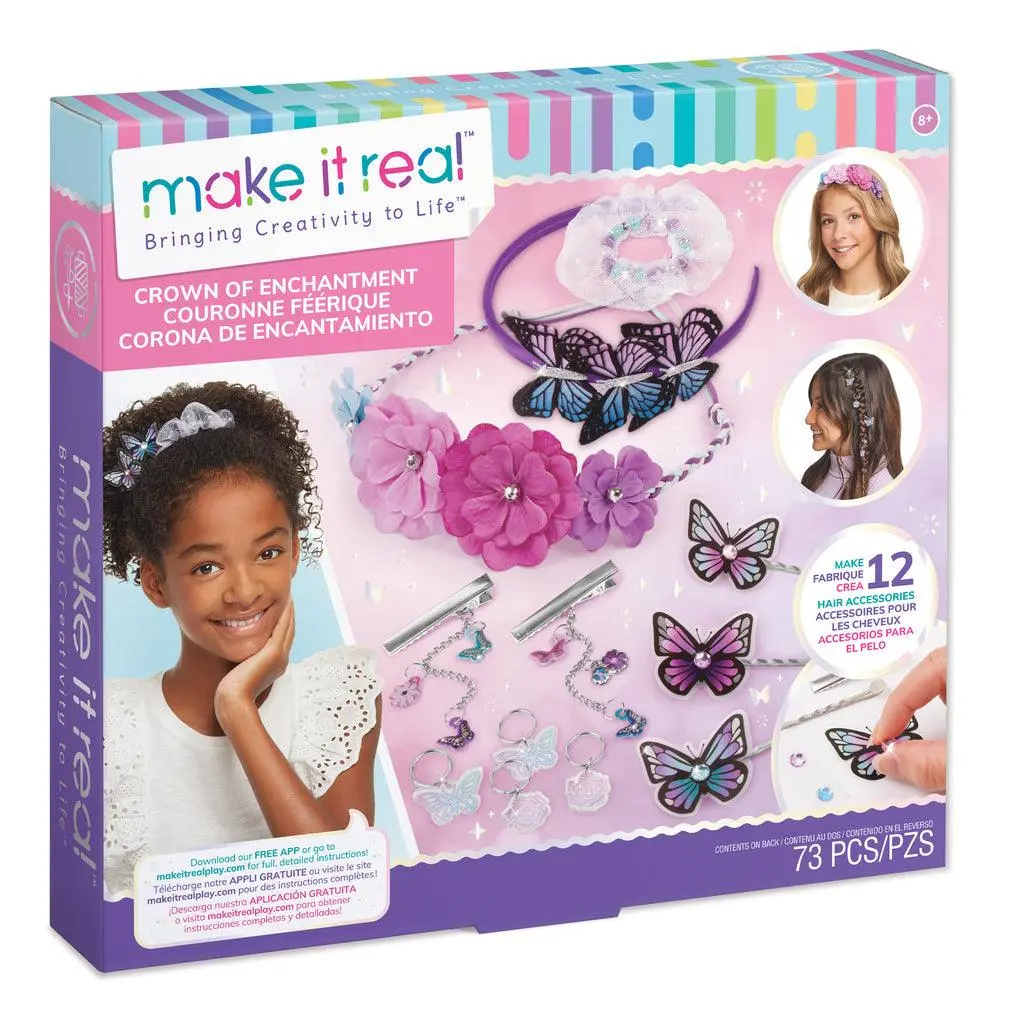 Make It Real Crown Of Enchantment Diy Hair Accessory Kit 1