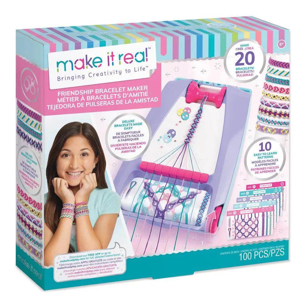 Make It Real Friendship Bracelet Maker Kit 1