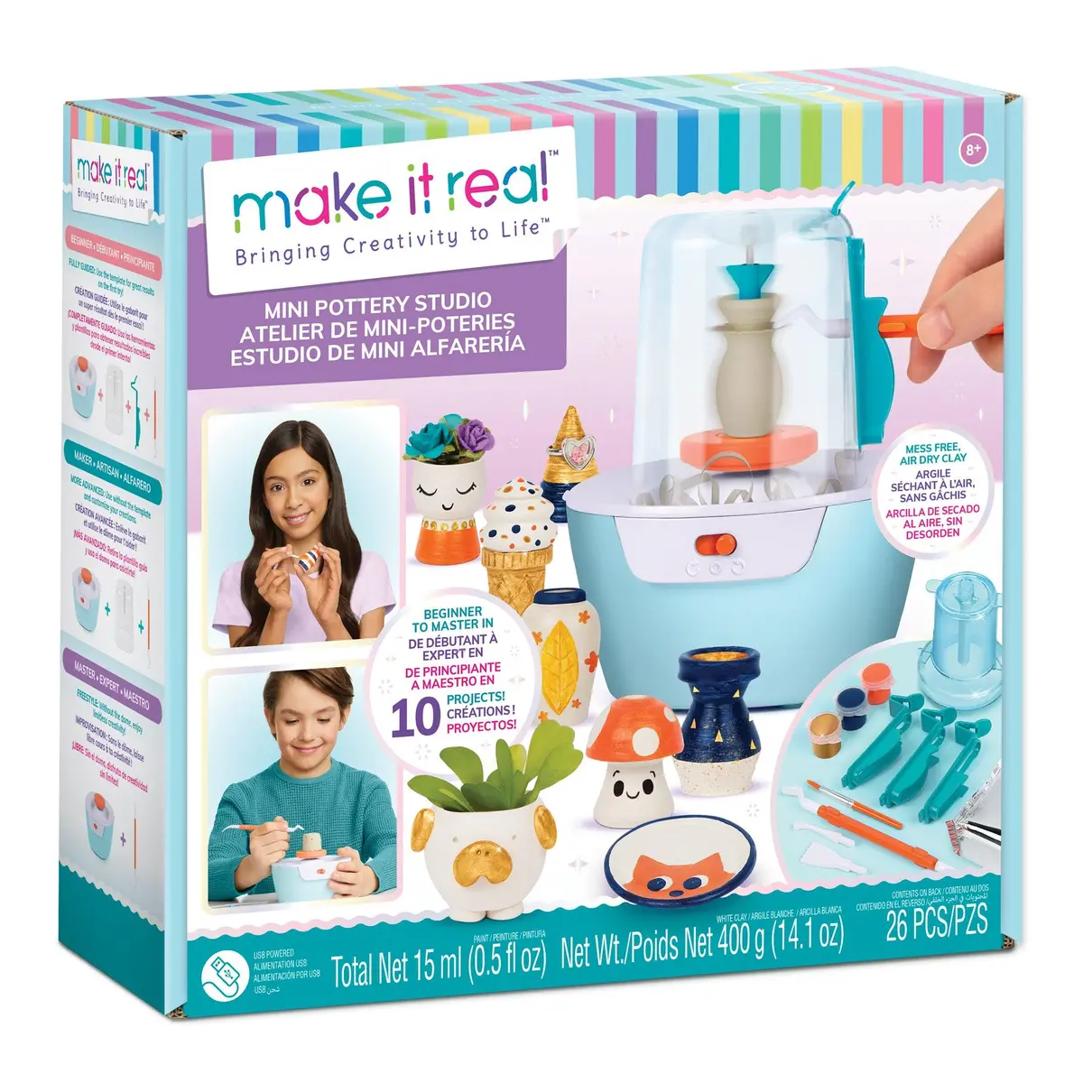Make It Real Mini Pottery Studio 1