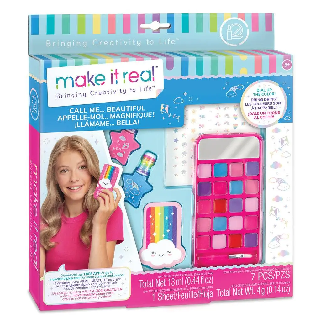 Make It Real Call Me...Beautiful Cosmetic Set 1