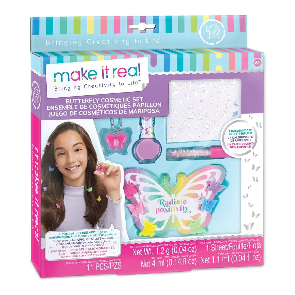 Make It Real Butterfly Dreams Cosmetic Set 1