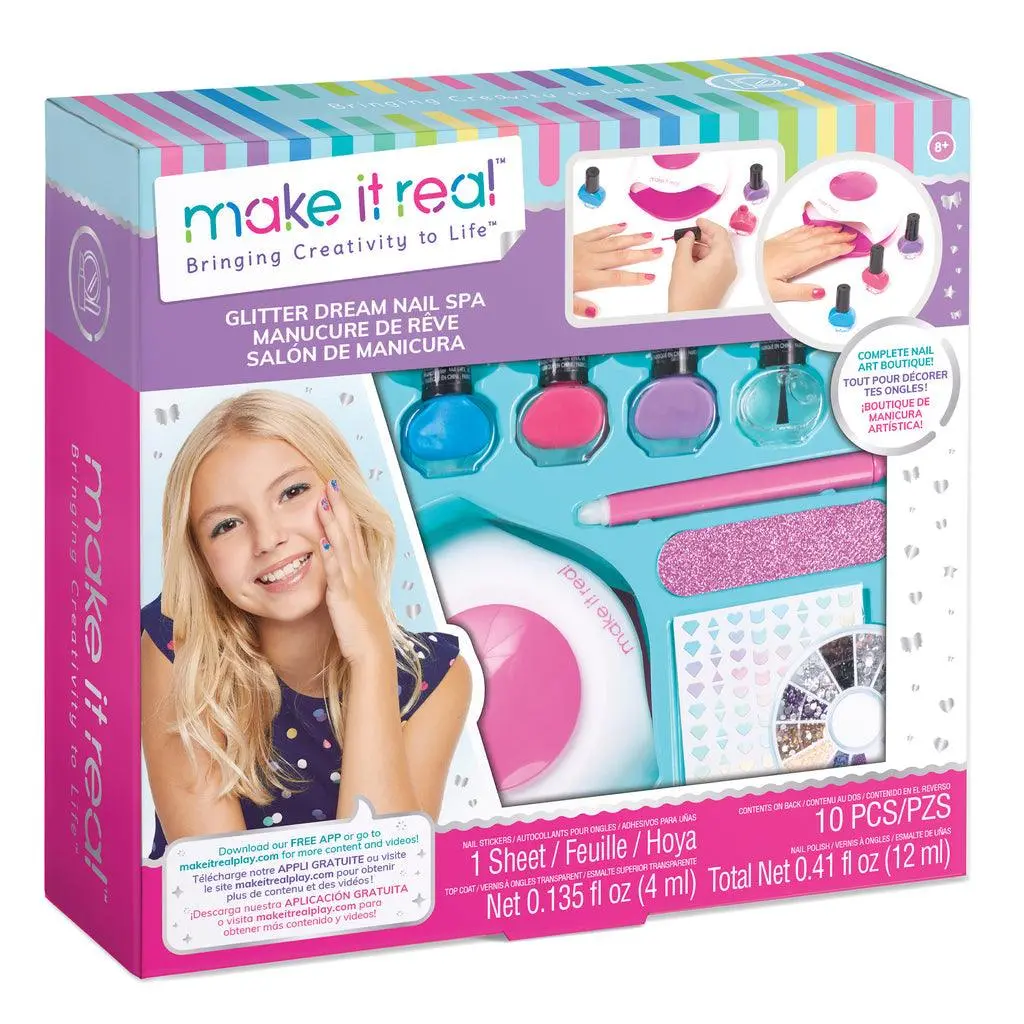 Make It Real Glitter Dream Nail Spa 1