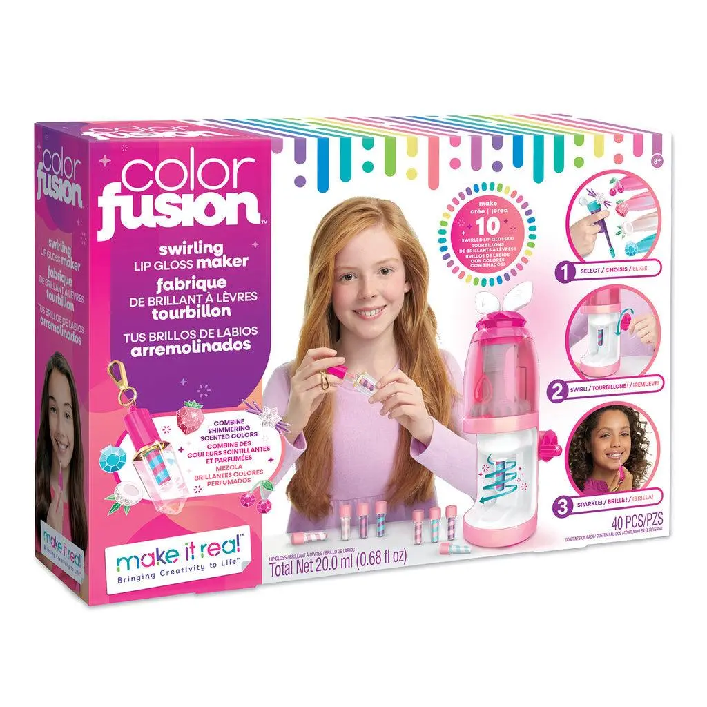 Make It Real Color Fusion: Swirling Lip Gloss Maker 1