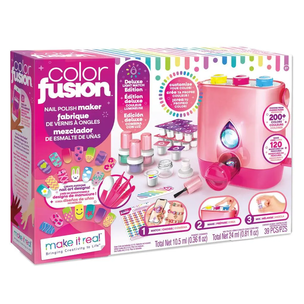 Make It Real Color Fusion Nail Polish Maker - Deluxe Pack 1