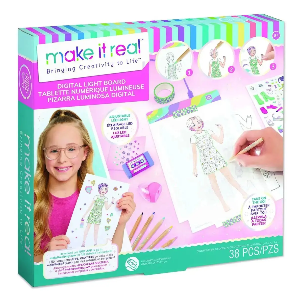 Make It Real Digital Light Board Kit 1