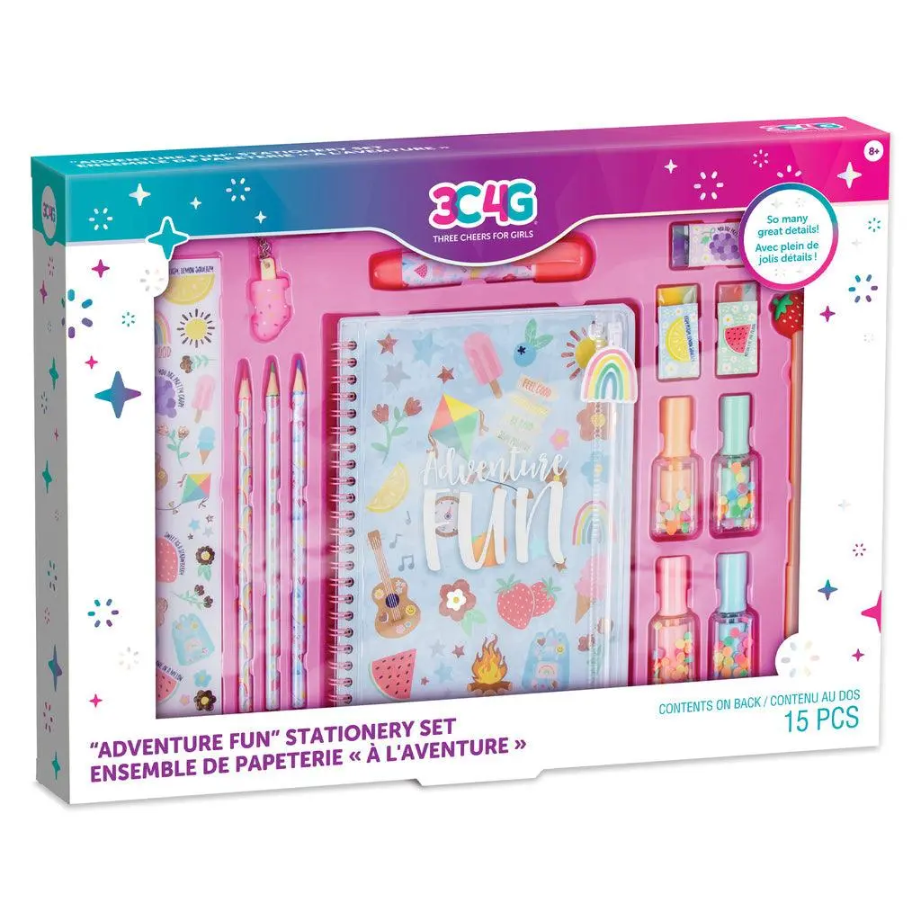 Make It Real 3C4g Adventure Fun Stationery Set 1