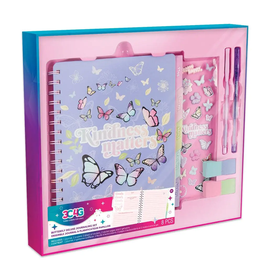 Make It Real 3C4g Deluxe Butterfly Journaling Set 1