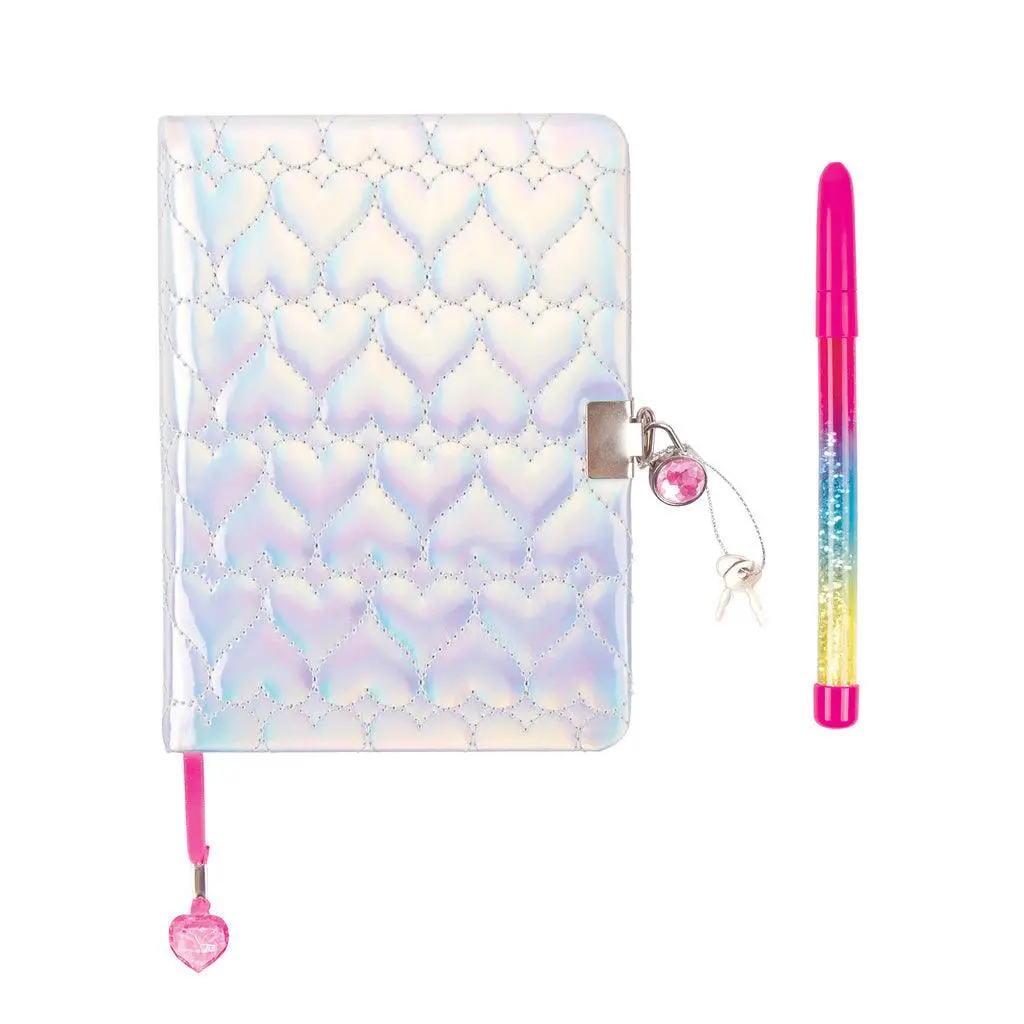 Make It Real 3C4g Quilted Locking Journal & Pen 1