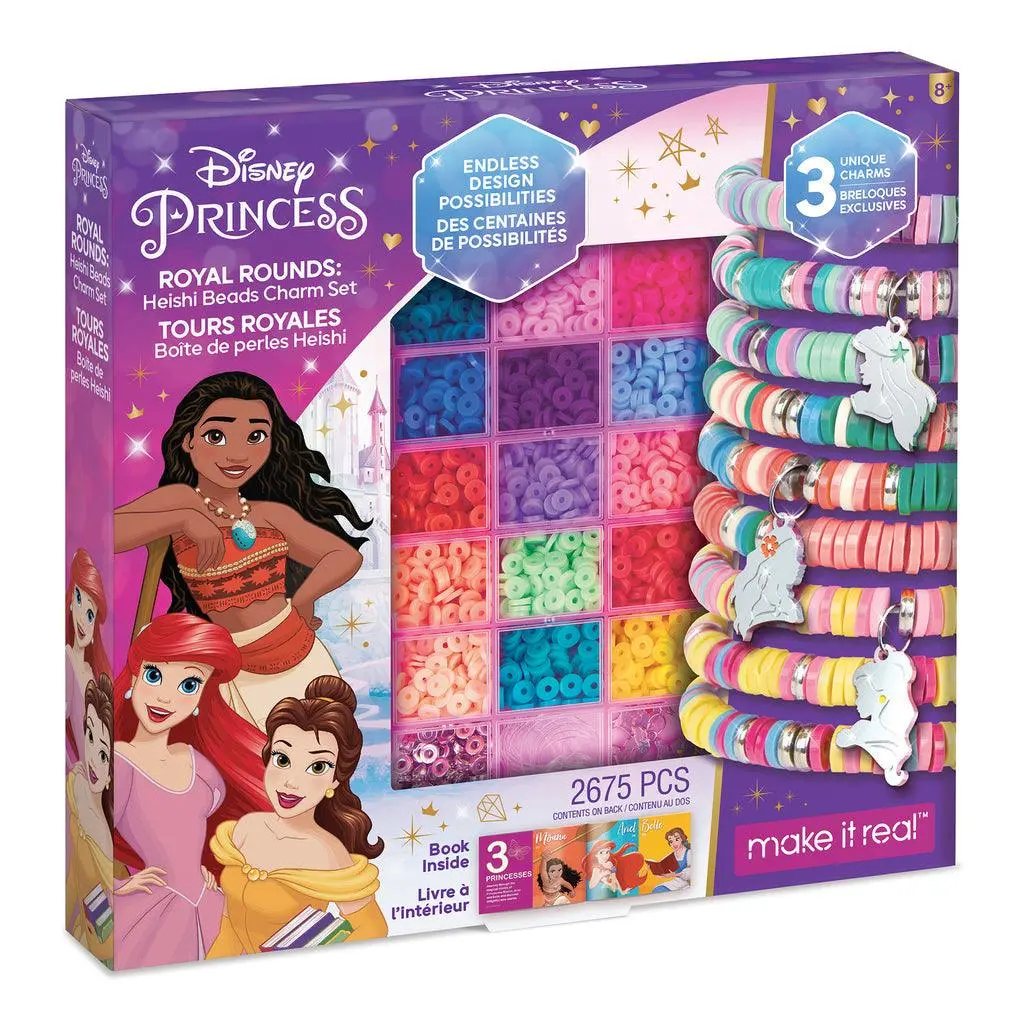 Make It Real Disney Princess Moana Royal Rounds Heishi Beads 1