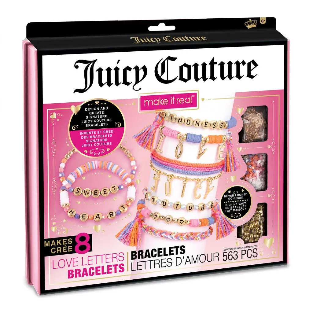 Make It Real Juicy Couture Love Letters Bracelets 1