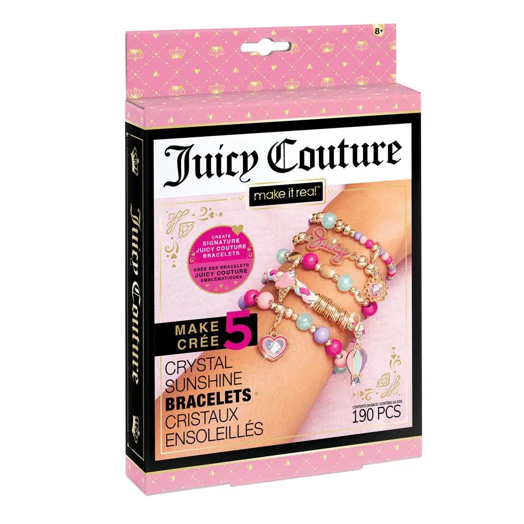 Make It Real Mini Juicy Couture Crystal Sunshine Bracelets 1