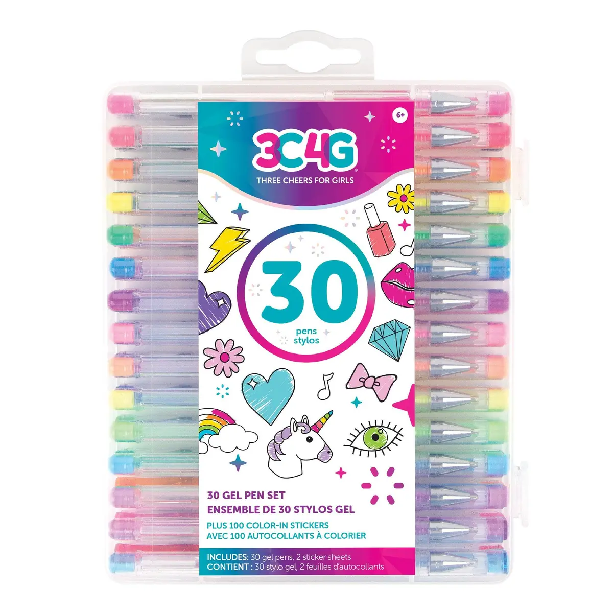 Make It Real 30 Piece Gel Pen Set 1