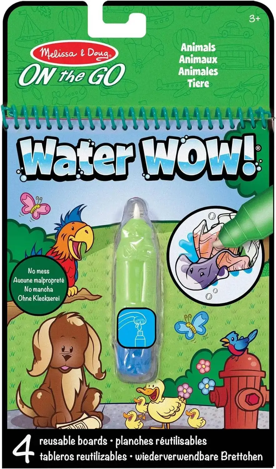 Melissa & Doug 15376 Water Wow! Animals Water-Reveal Pad 1