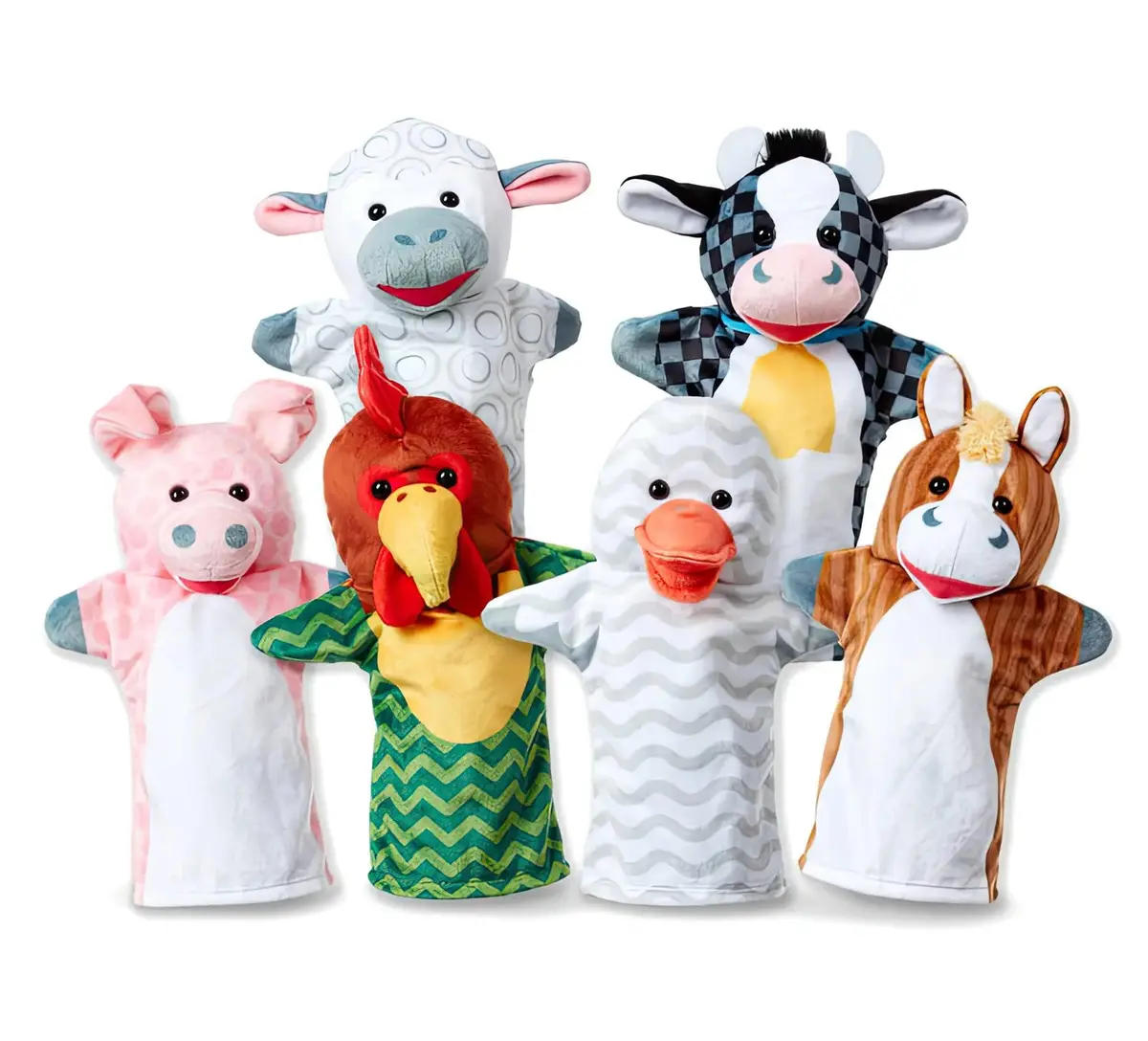 Melissa & Doug 19121 Barn Buddies Hand Puppets 1