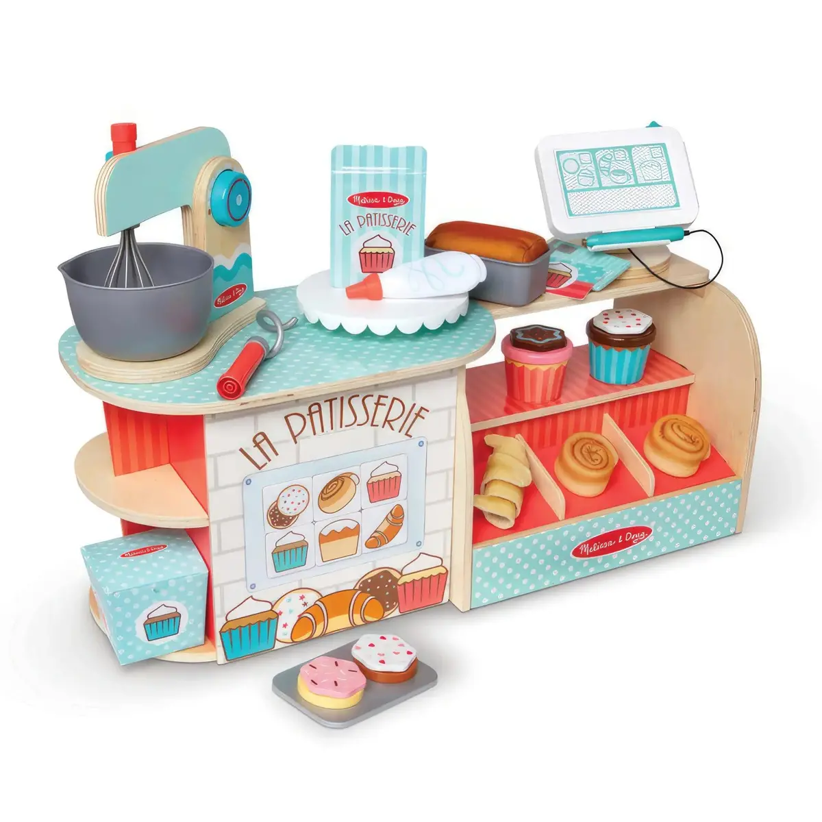 Melissa & Doug 30603 La Patisserie Bakery Counter Play Set 1