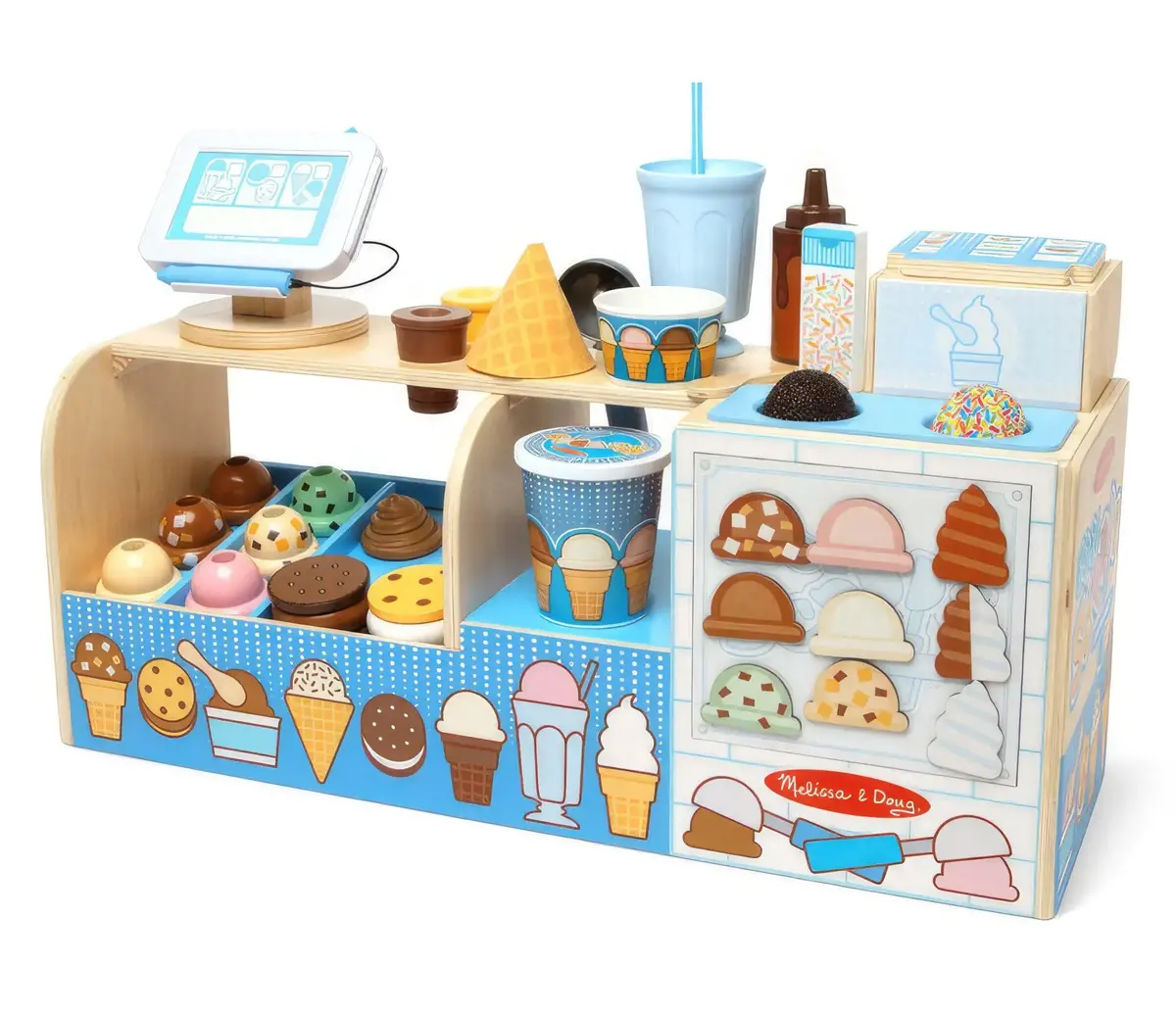 Melissa & Doug 30607 Cool Scoops Ice Creamery 1