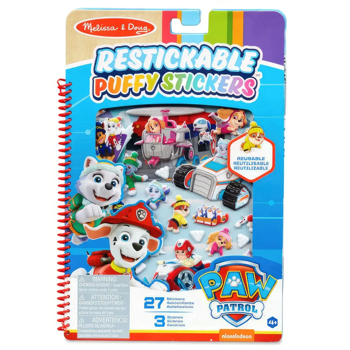 Melissa & Doug Paw Patrol Puffy Sticker Pad - Jake's Mountain 1