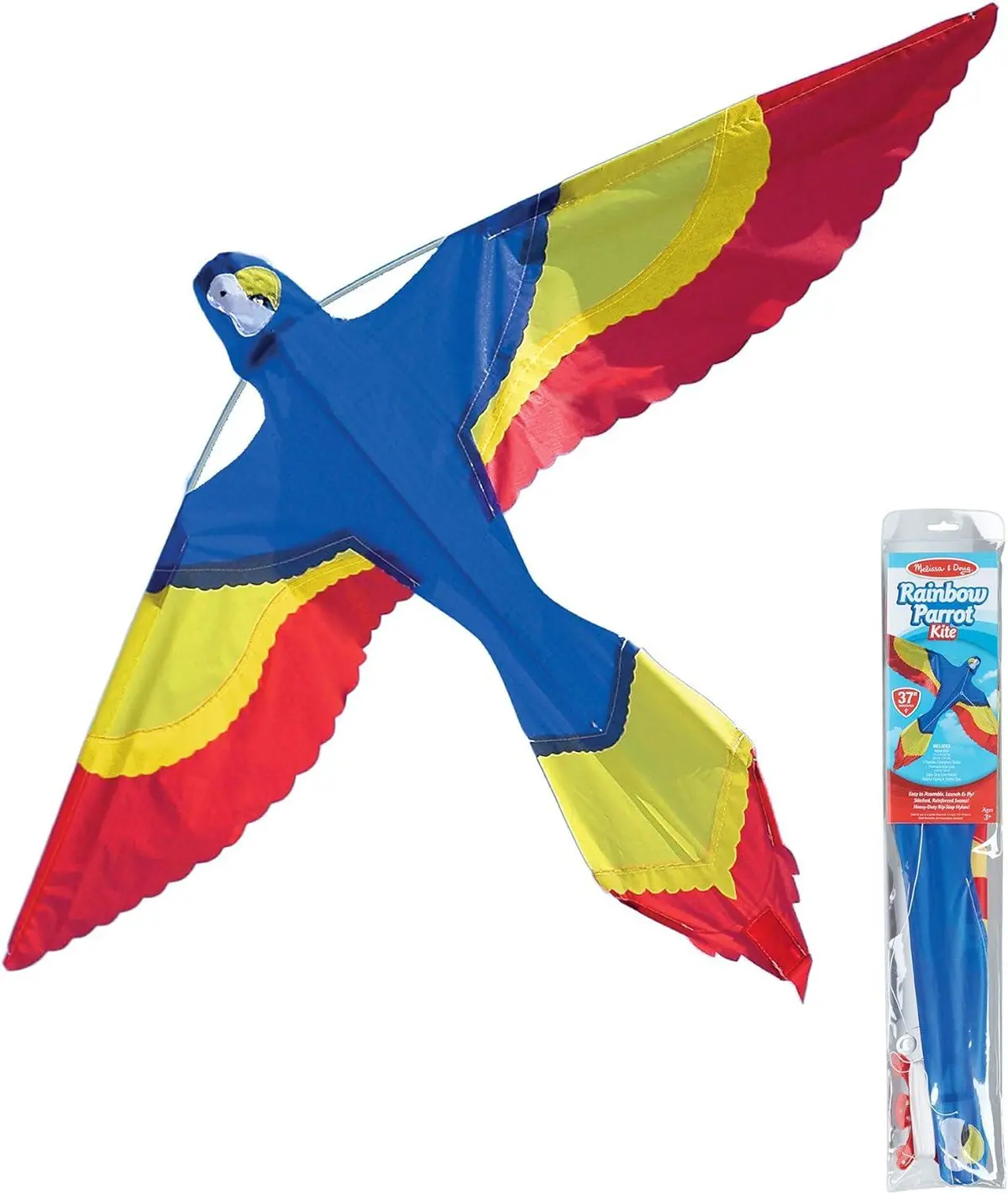 Melissa & Doug 40219 Rainbow Parrot Kite 1